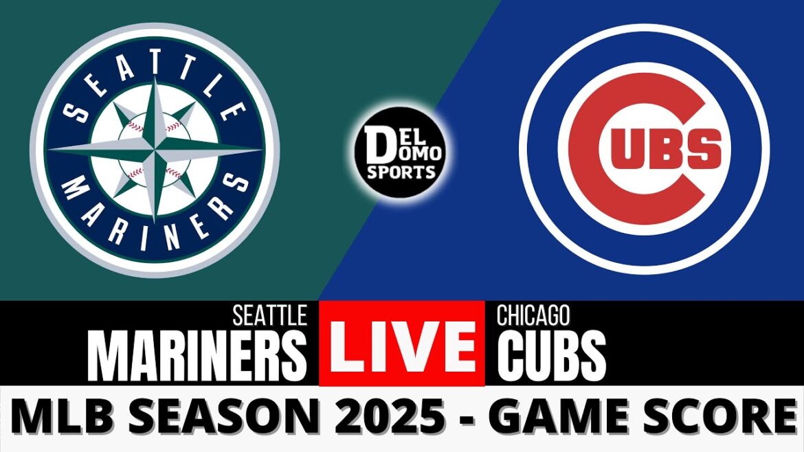 SEATTLE MARINERS VS CHICAGO CUBS ⚾️ JUN 22, 2025 SEATTLE MARINERS VS CHICAGO CUBS ⚾️ JUN 22, 2025
