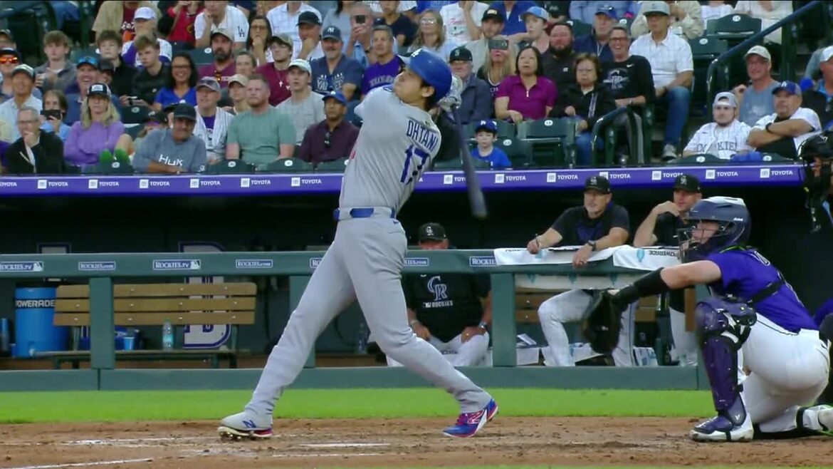 Shohei Ohtani CRUSHES 2-run homer vs. Rockies for No. 27 on the season 🎯 | ESPN MLB