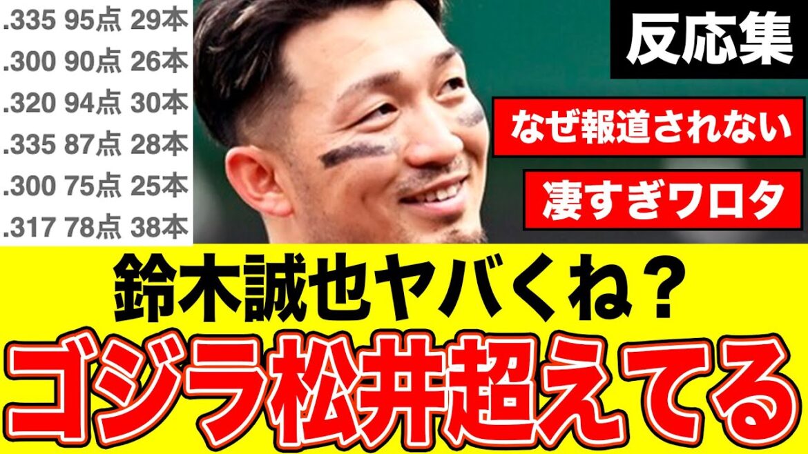 Suzuki Seiya is better than Matsui Hideki... right?