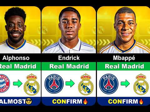 Real Madrids MOST SHOCKING Transfers Revealed Real Madrids MOST SHOCKING Transfers Revealed