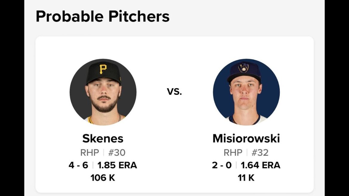 Skeenes vs. Mijiolowski monster showdown! Pirates vs Brewers 2025.06.26[MLB Live][Yuru MLB]