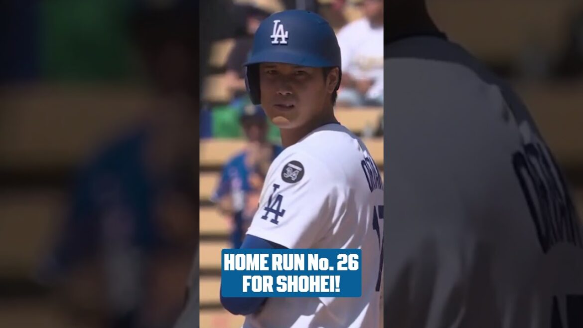 Shohei Ohtani adds on to the Dodgers lead with his 26th HR!