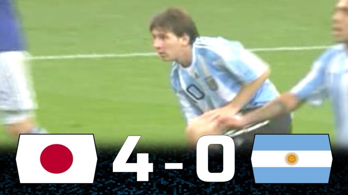 Japan and Kubo Takefusa Humiliated Lionel Messi and Argentina : Japan vs Argentina Highlights
