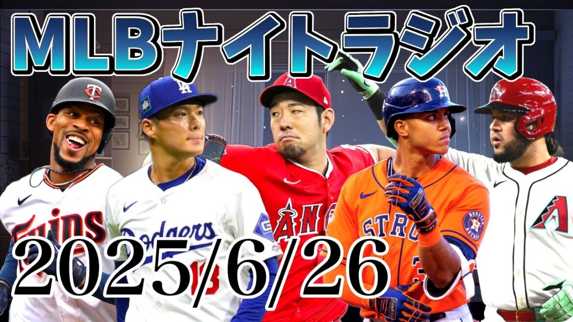 [MLB Night Radio #155]Kikuchi Yusei and Yamamoto Yunobu pitch well, and Pena has extended his contract? , policy of the D-Bucks and Twins, a look back at the AL West Region, etc. #mlb #Major League #Otani Shohei #Kikuchi Yusei #Yamamoto Yushin
