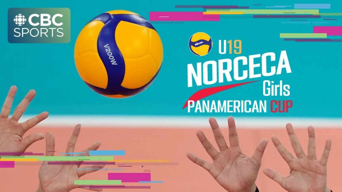 NORCECA Women's Volleyball U19 Pan Am Cup: Canada vs Dominican Republic - Bronze Medal | #CBCSports