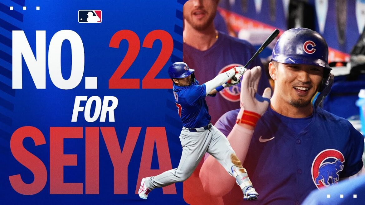 Seiya Suzuki LAUNChES HR No. 22 of the season! | Suzuki Seiya Releases No. 22
