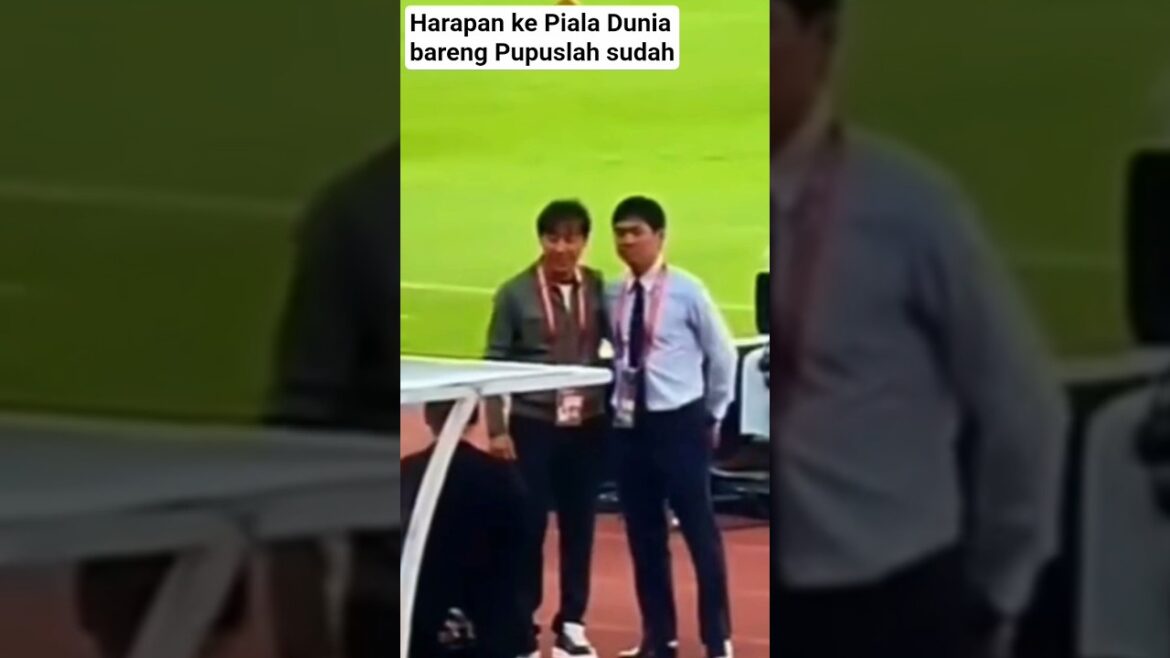 The warm meeting of Shin Tae Yong and Hajime Moriyasu