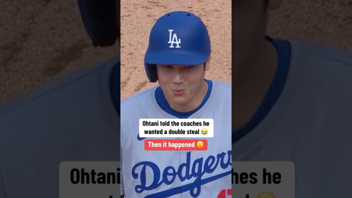 Ohtani’s reaction when it worked 😂😂