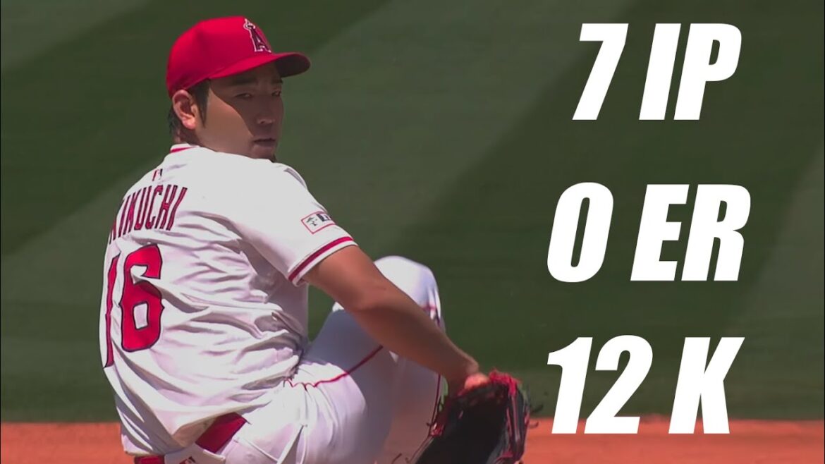 Yusei Kikuchi Strikes Out 12 over 7 Strong Innings vs Red Sox