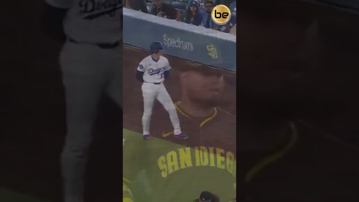 After A Wild Game, SHOHEI OHTANI Goes To The PADRES' DUGOUT To Play PEACEMAKER‼️2025 #mlb