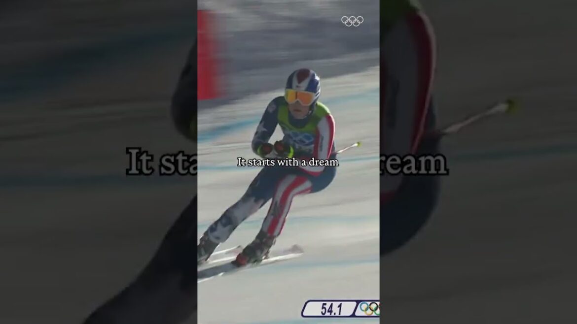 She fell in love with the mountain long before she conquered it. 🤍#MoreThanSport @LindseyVonn