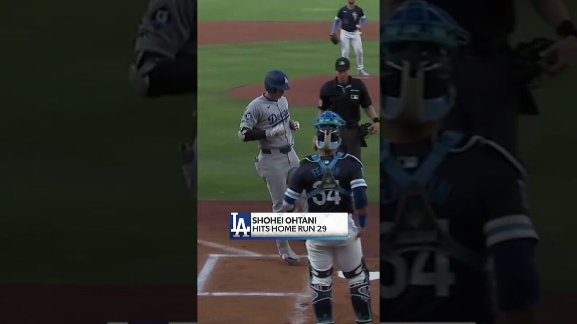 Shohei ohtani mashes no. 29 💪 #dodgers #losangles #shoheioTani #homerun Shohei ohtani mashes no. 29 💪 #dodgers #losangles #shoheioTani #homerun