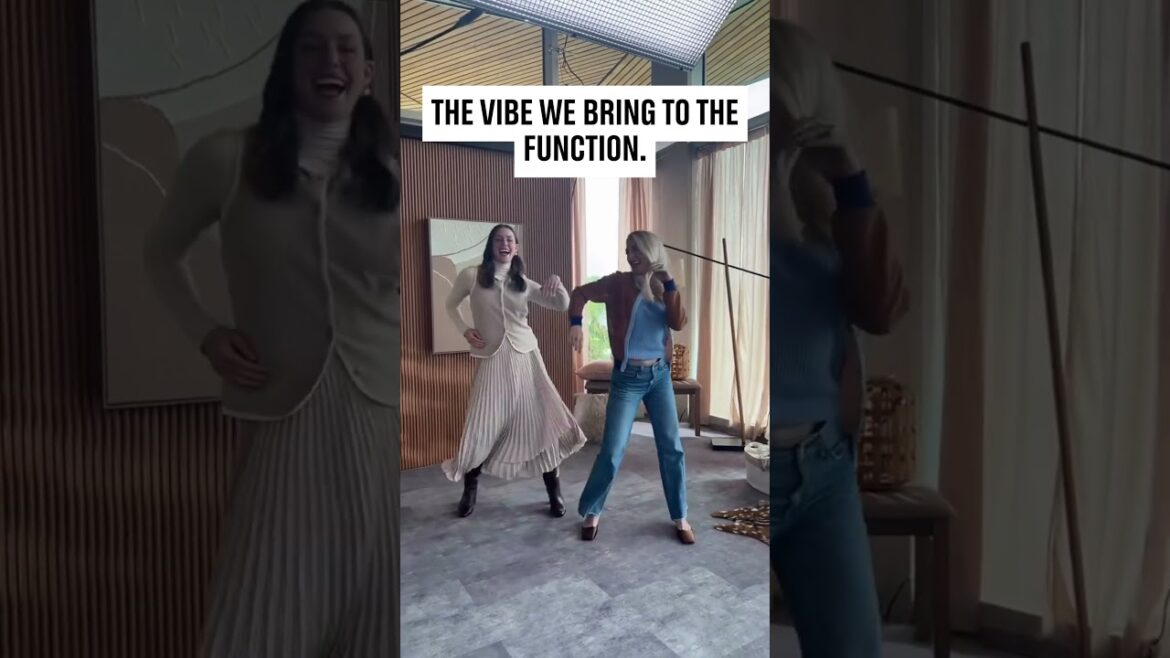 Tell us you're Olympic ice dancers without telling us you're Olympic ice dancers. 💃💃