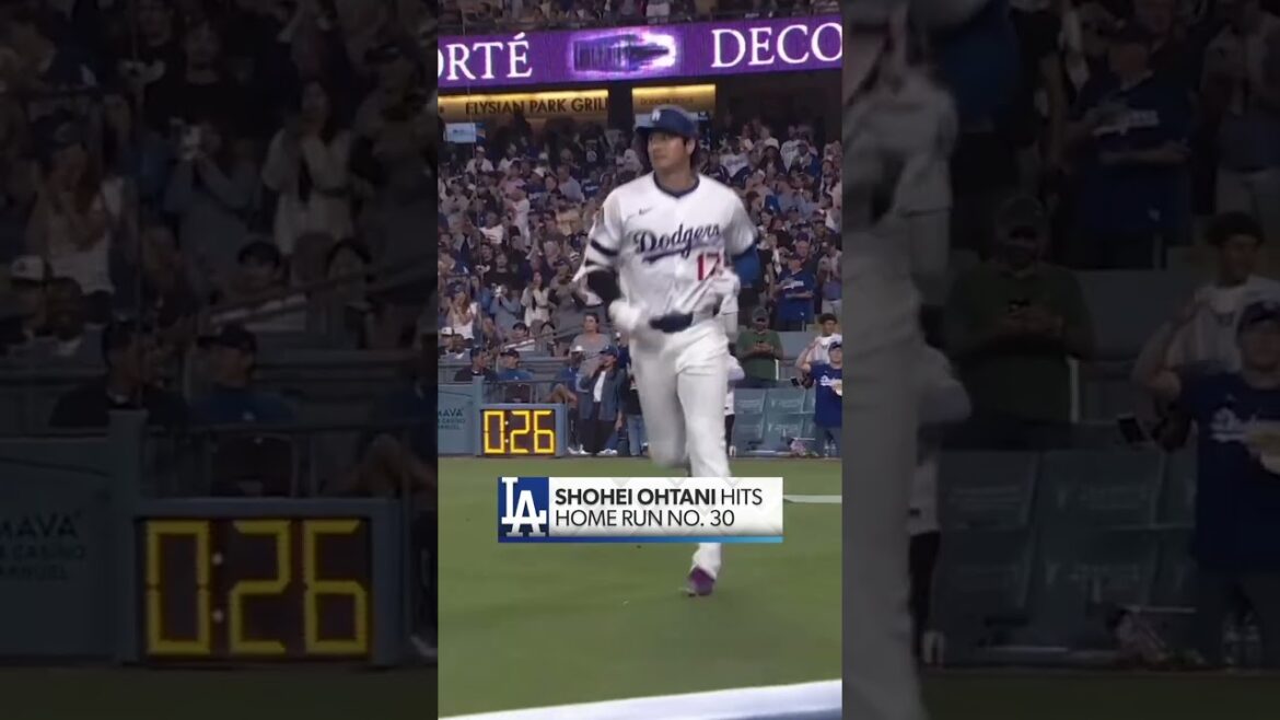 Shohei Ohtani has now hit 30 home runs in five consecutive seasons 👏 #mlb #ohtani