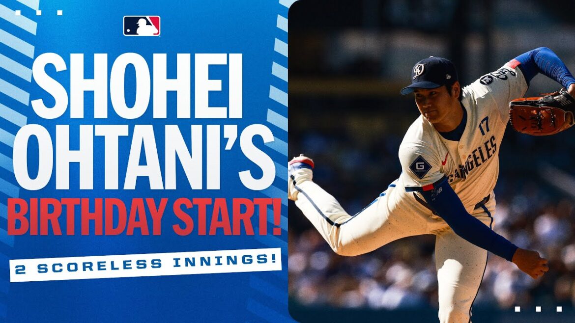 Shohei Ohtani’s Full Birthday Start! 🎉 Shohei Ohtani’s Full Birthday Start! 🎉
