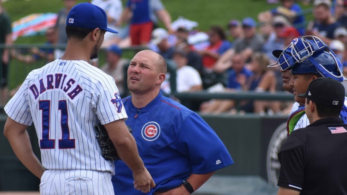 Yu Darvish Leaves South Bend Rehab with Apparent Injury
