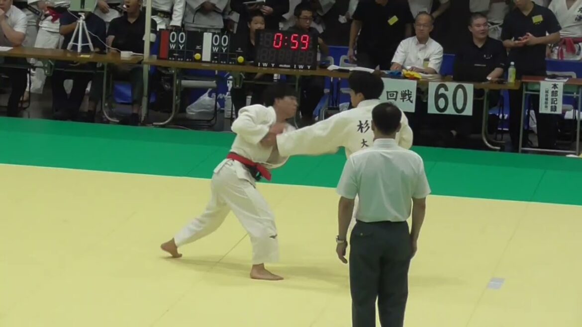 Tokyo Junior Judo Weight Class Championship Men’s 60kg Class 2nd Round (Yaya Ginmasa vs. Sugino Takumi) Sunday, July 6, 2025 Tokyo Junior Judo Weight Class Championship Men's 60kg Class 2nd Round (Yaya Ginmasa vs. Sugino Takumi) Sunday, July 6, 2025
