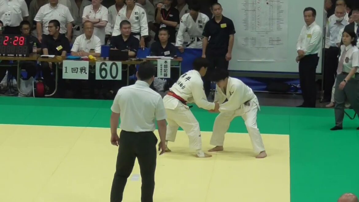 Tokyo Junior Judo Weight Class Championship Men's 60kg Class 1st Round (Usai Takasuke vs Yokoyama Take) Sunday, July 6, 2025