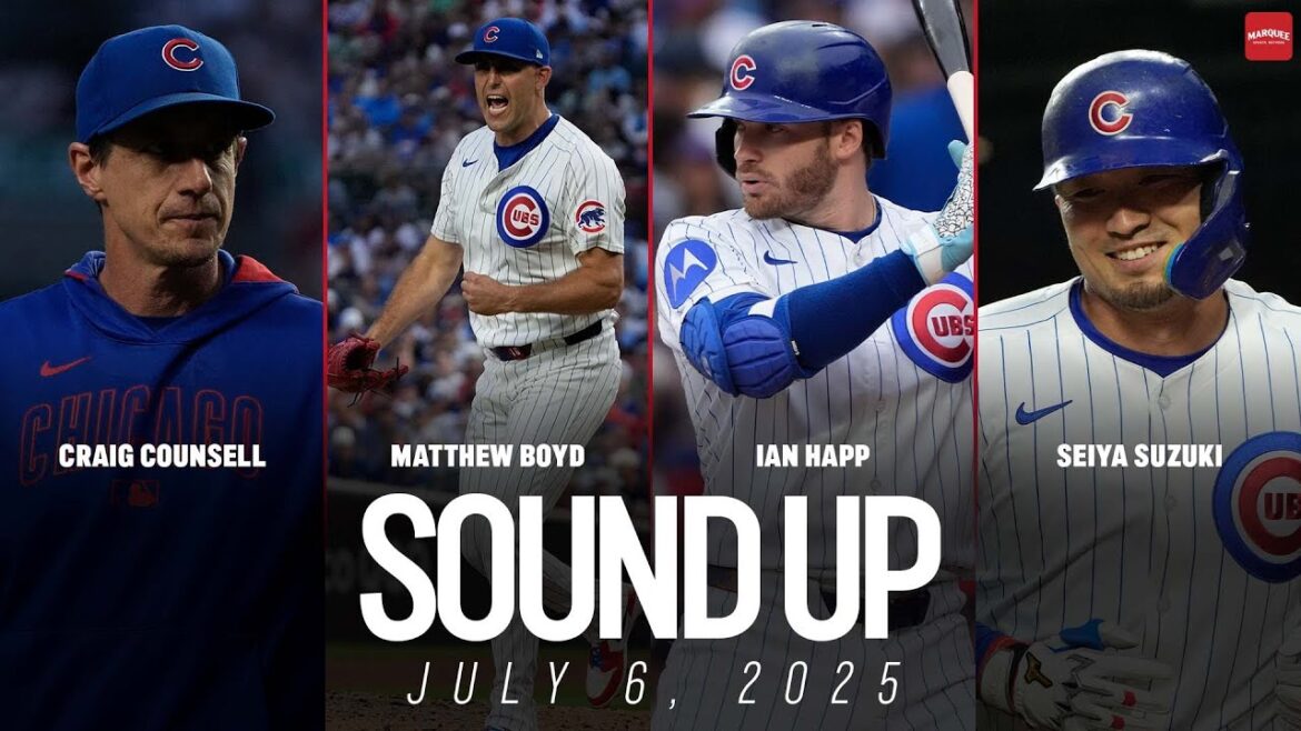 Cubs postgame interviews: Craig Counsell, Matthew Boyd, Ian Happ, Seiya Suzuki and Nico Hoerner