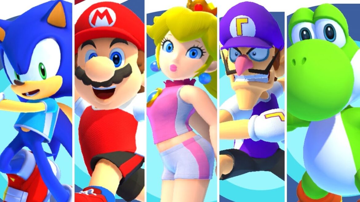 Mario & Sonic at the Olympic Games Tokyo 2020 - Football (All Characters)