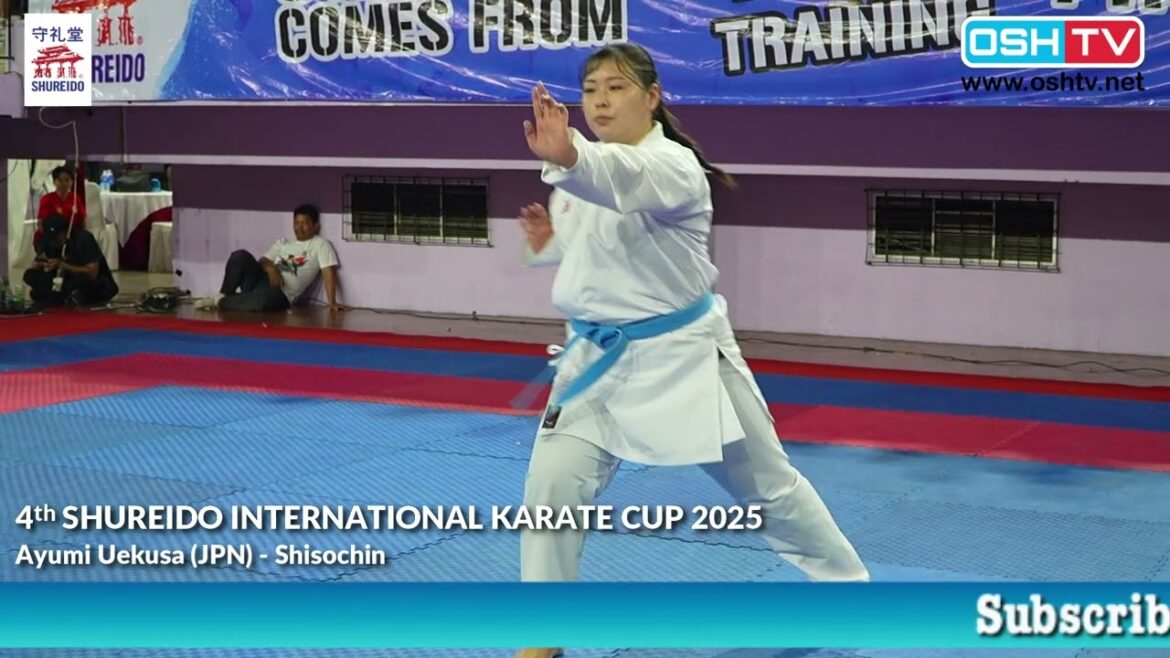 Ayumi Uekusa (JPN) Shisochin - 4th Shureido International Open Karate Cup 2025
