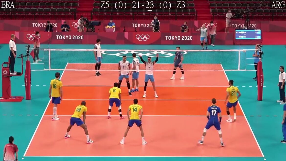 Volleyball Brazil - Argentina Tokyo Olympics Bronze Medal Full Match