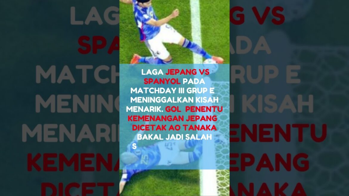 Ao Tanaka's Gol Controversy, Millimeter Determined Japan's Victory