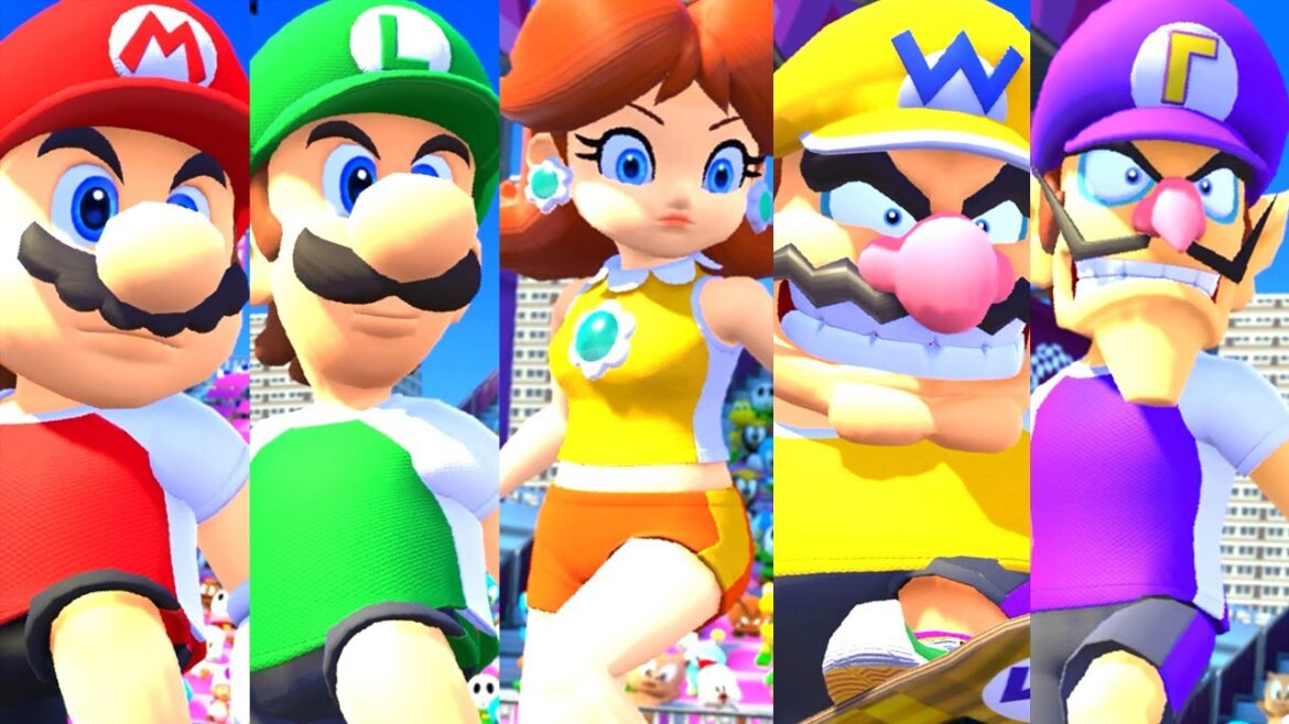 Mario & Sonic at the Olympic Games Tokyo 2020 – Skateboarding (All Characters) Mario & Sonic at the Olympic Games Tokyo 2020 - Skateboarding (All Characters)