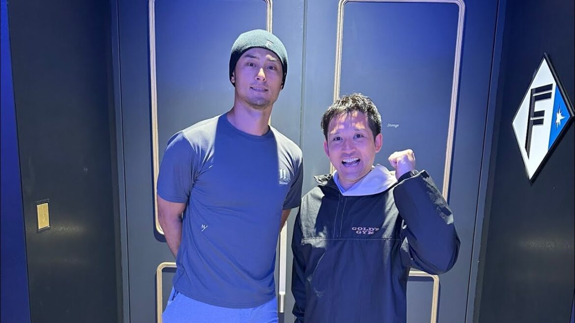 Fans are fussing after Darvish Yu makes a surprise appearance