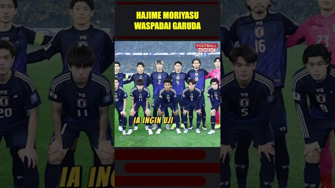 Hajime Moriyasu Beware of Garuda #Shorts #TIMNASINDONESIA #Ppsi #ShortSfeed #ShortVideo