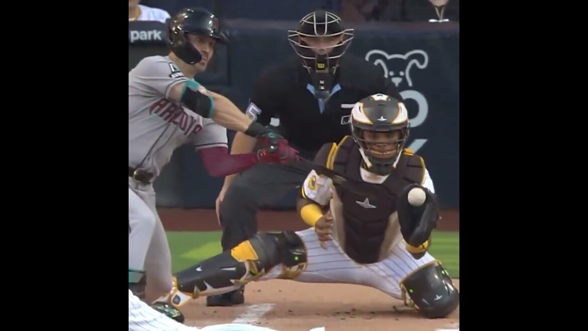 Yu Darvish strikes out the first batter he faces in 2025!