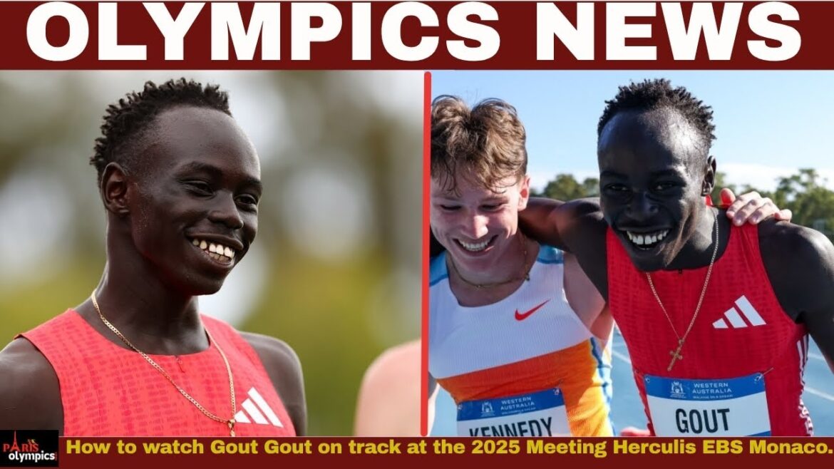 How to watch Gout Gout on track at the 2025 Meeting Herculis EBS Monaco Diamond League. #paris
