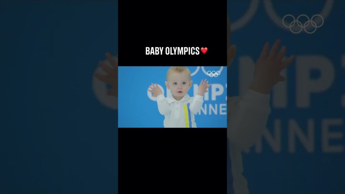Curling edition 🥌 #Olympics #Curling #BabyOlympics