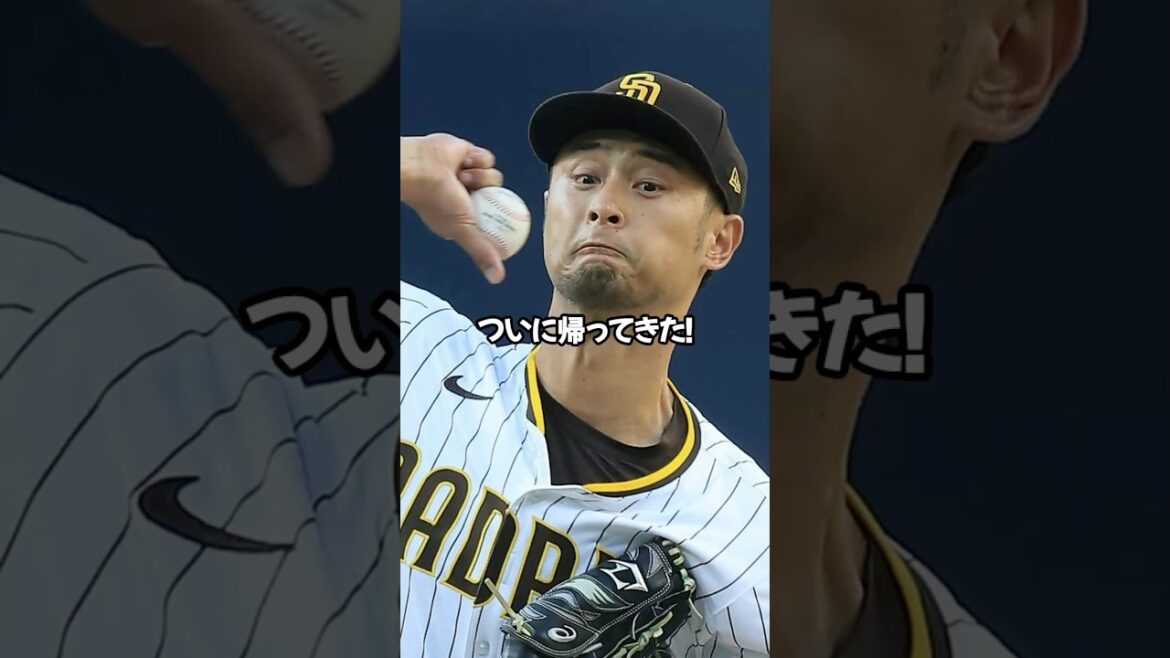 Check out the US for Darvish's return match! Full of cheers! Darvish returns to the night of Machado 2000 hits #shorts #Otani Shohei #Dodgers #ohtani #dodgers #LA #home run