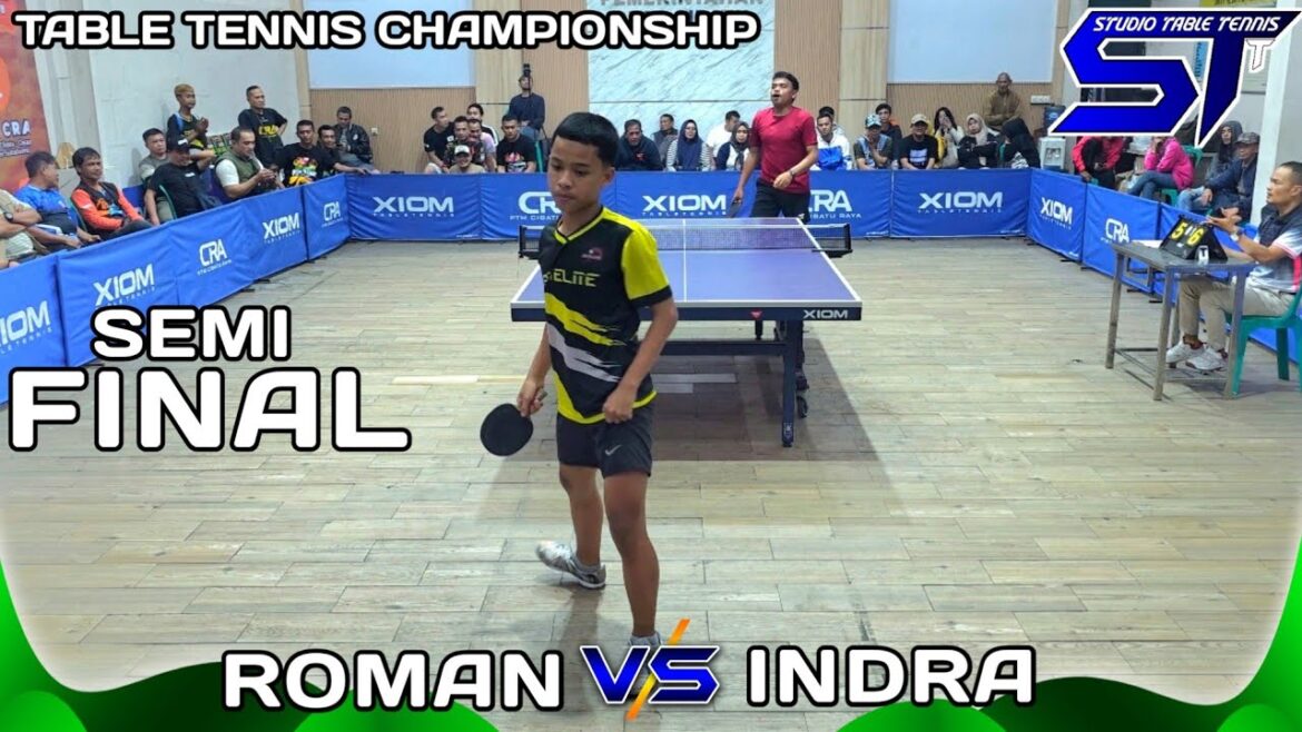 Semi FINAL Roman SATELITE vs Indra WANAHE Table Tennis Championship Men’s Single CRA CUP 2025 Semi FINAL Roman SATELITE vs Indra WANAHE Table Tennis Championship Men's Single CRA CUP 2025
