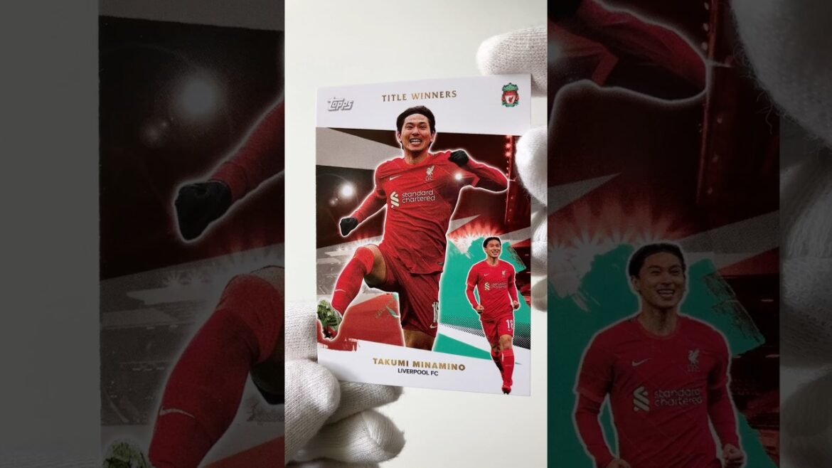 Takumi Minamino 🇯🇵 Title Winners | Soccer Card Introduction #Shorts #japanfootball