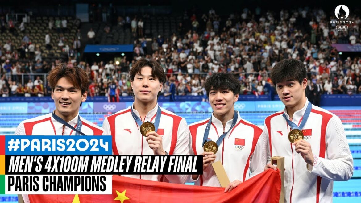 Men's 4x100m medley relay final 🏊 | Paris Champions