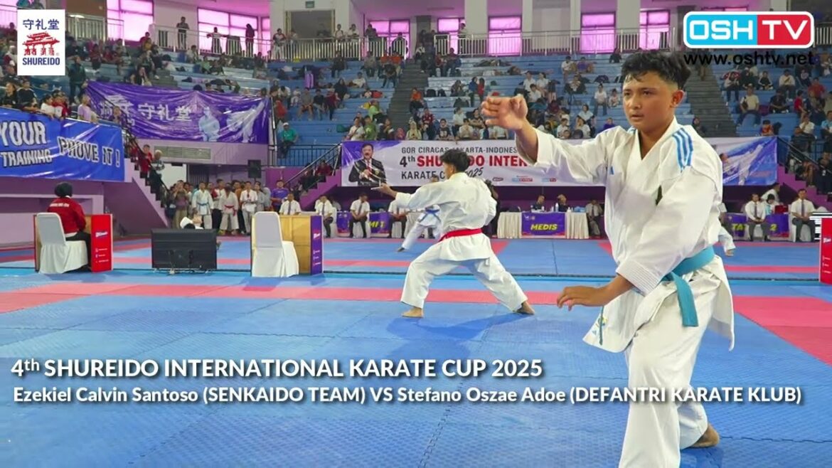 Ezekiel calvin santoso vs stefano oszae adoe 4th shureido international open karate cup 2025 Ezekiel calvin santoso vs stefano oszae adoe 4th shureido international open karate cup 2025