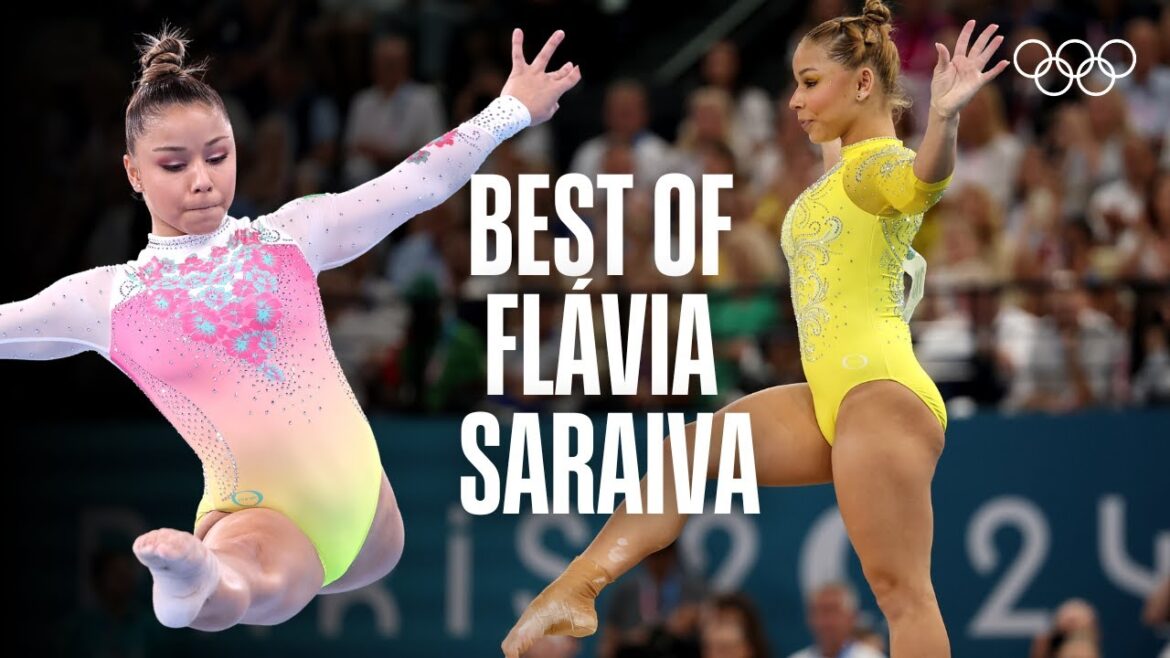 Brazil’s Gymnastic Star in Action: Flavia Saraiva’s Olympic Highlights 🤩 | Athlete Highlights Brazil’s Gymnastic Star in Action: Flavia Saraiva’s Olympic Highlights 🤩 | Athlete Highlights