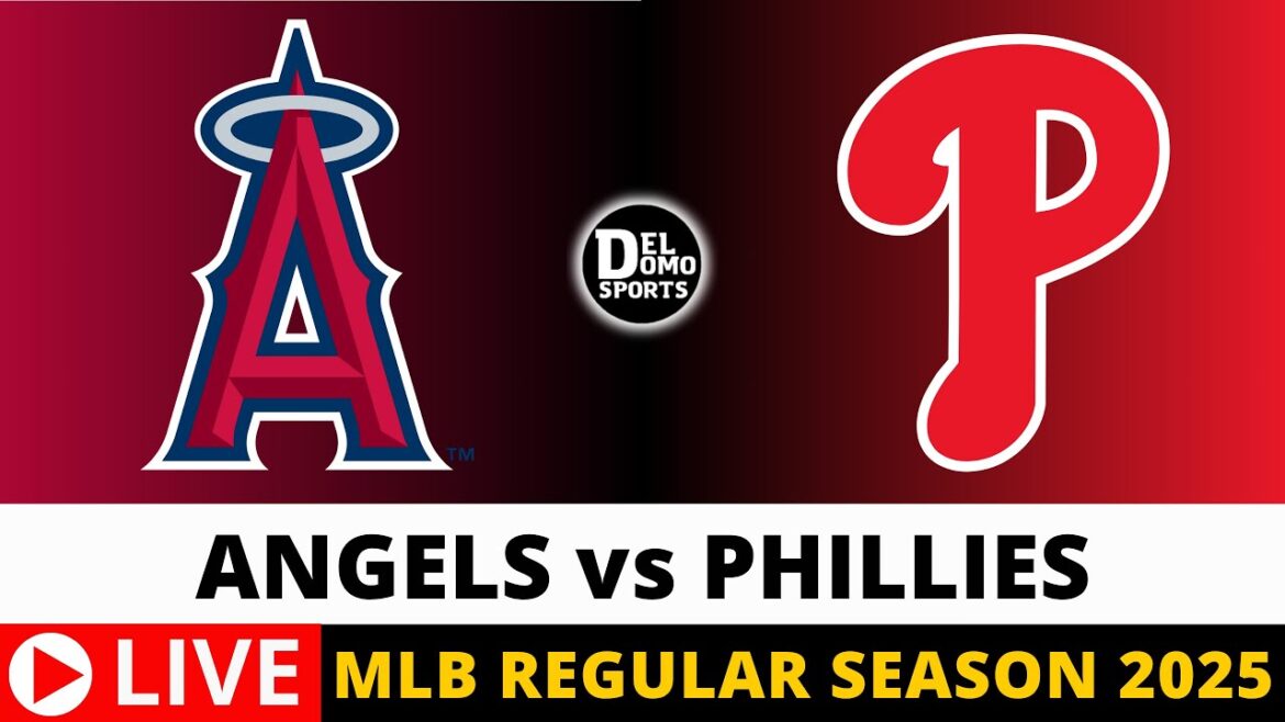 LOS ANGELES ANGELS VS PHILADELPHIA PHILLIES ⚾ MLB REGULAR SEASON JUL 18, 2025