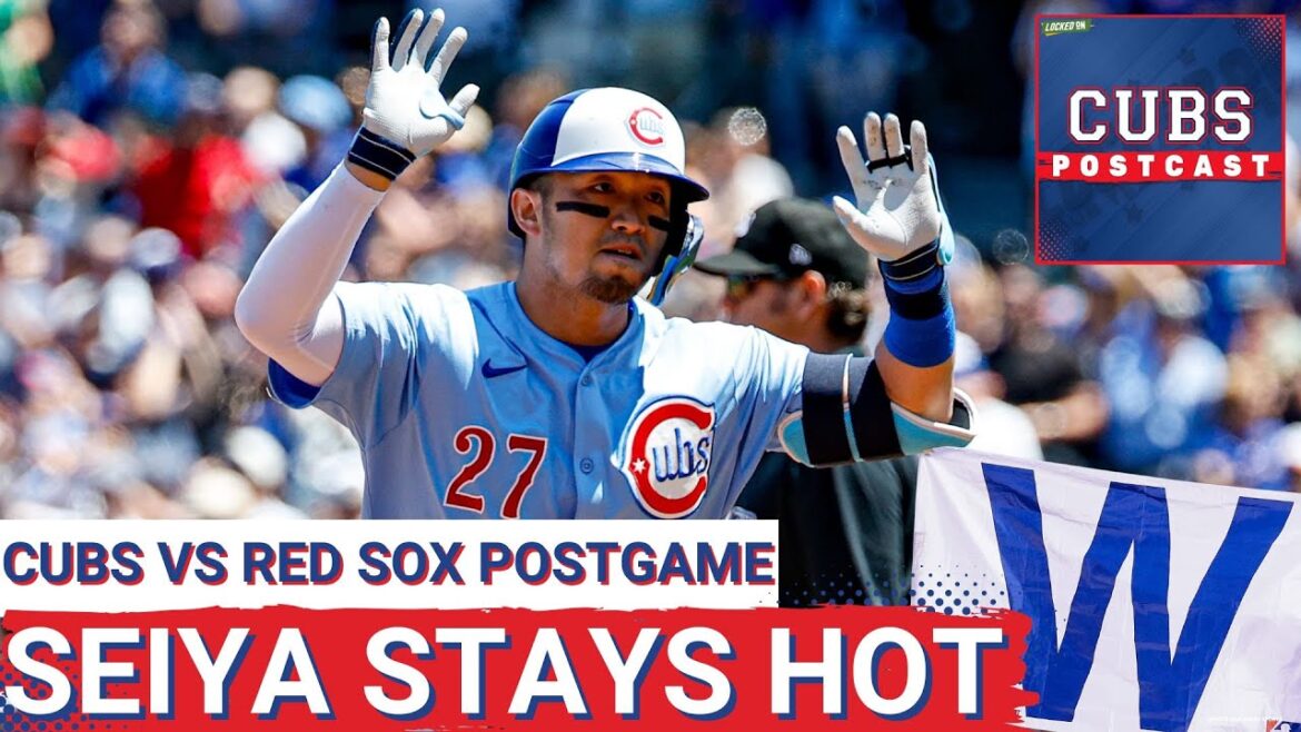 CUBS POSTCAST: Seiya Suzuki stays HOT with a 3 run blast & the Chicago Cubs WIN 4-1 over the Red Sox CUBS POSTCAST: Seiya Suzuki stays HOT with a 3 run blast & the Chicago Cubs WIN 4-1 over the Red Sox