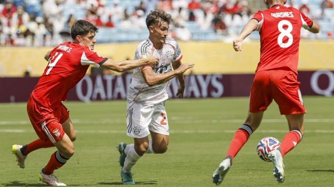 Tom Bischof First Impressions in Bavaria Munich VS Benfica (CWC 2025) Tom Bischof First Impressions in Bavaria Munich VS Benfica (CWC 2025)