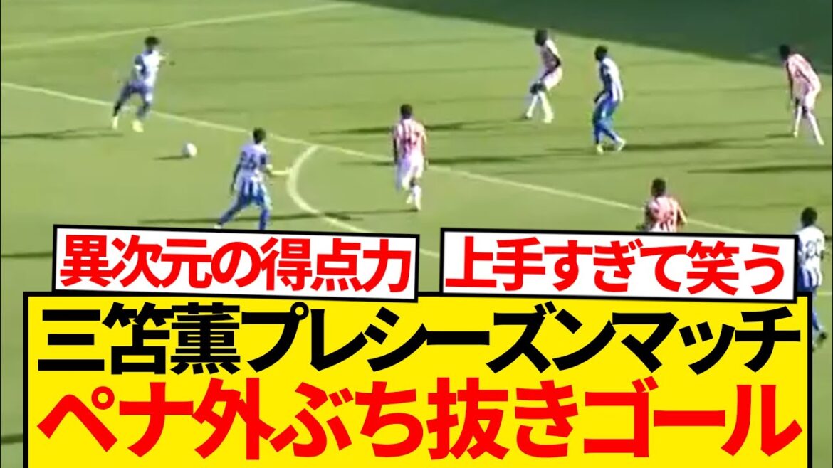 [Another dimension]Mito Kaoru makes a very gross hit from outside Pena lol