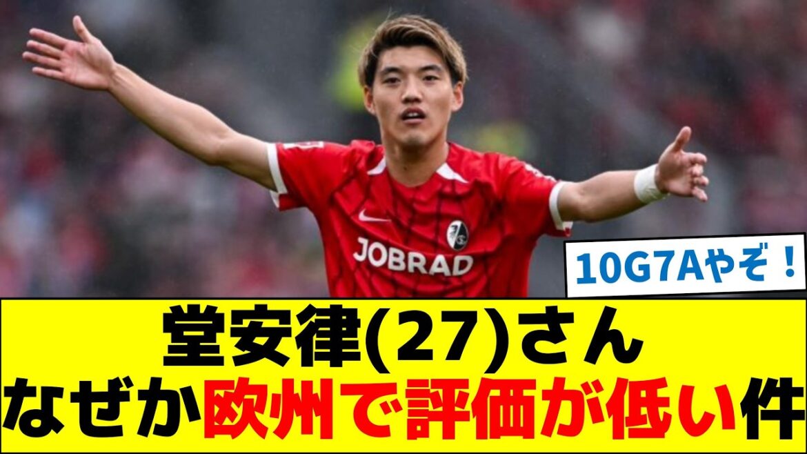 Doan Ritsu (27) has a poor rating in Europe for some reason