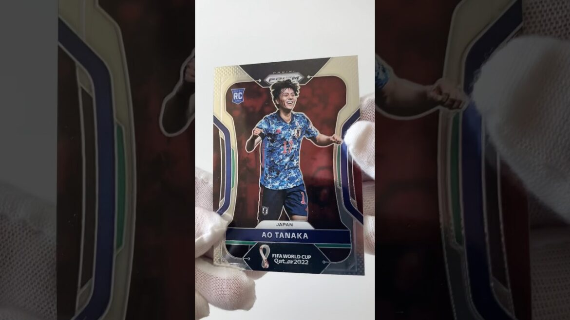 Ao Tanaka 🇯🇵 Prizm Rookie | Soccer Card Introduction #Shorts