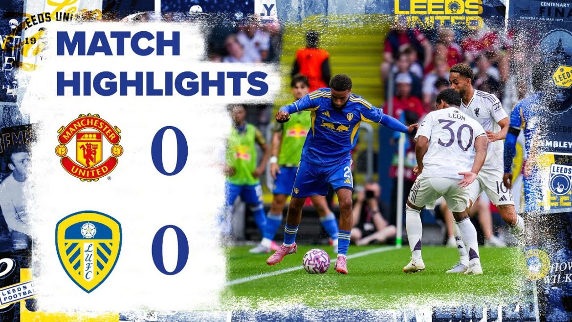 Pre-season highlights | Manchester United 0-0 Leeds United Pre-season highlights | Manchester United 0-0 Leeds United