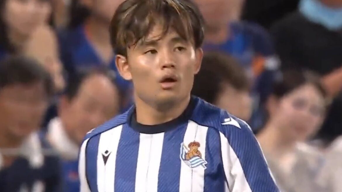 Kubo Takefusa, who is rumored to be transferred to Napoli, has a strong presence against Nagasaki in about 30 minutes![July 21st]