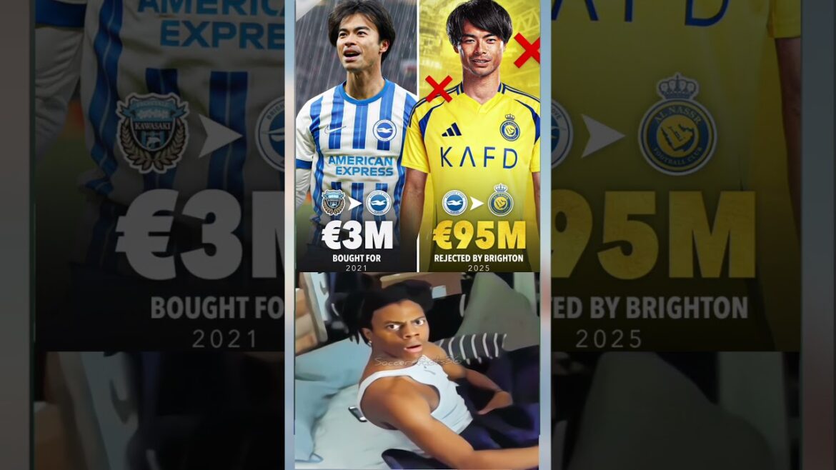 Al-Nassr have offered €95m to Brighton for Kaoru Mitoma 😭 Al-Nassr have offered €95m to Brighton for Kaoru Mitoma 😭