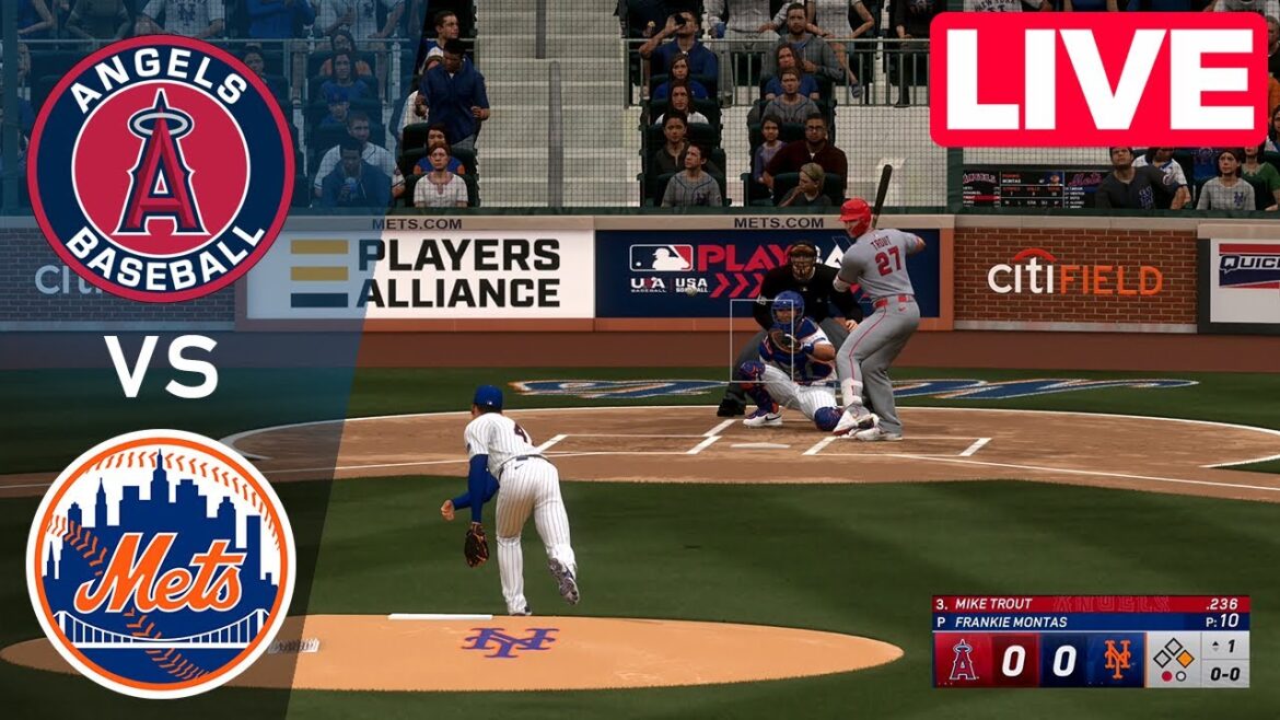 MLB LIVE🔴 New York Mets vs Los Angeles Angels - Jul 22, 2025 | Full Game MLB 2025 EN VIVO