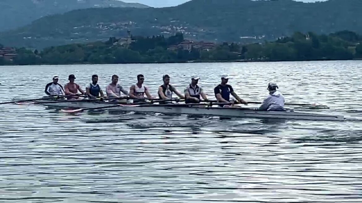 Relaxed rowing | 2024 U.S. Olympic 8+, May 7th | Lake Pusiano, Italy Relaxed rowing | 2024 U.S. Olympic 8+, May 7th | Lake Pusiano, Italy